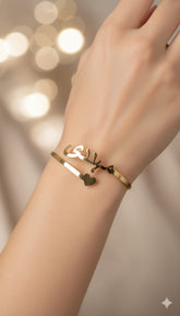 Customized metal name kada | Hand bracelet | Hand Chain | Gifts For Her